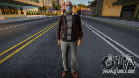 Maffb in a protective mask for GTA San Andreas