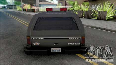 Chevrolet D20 Veraneio Policia ROTA for GTA San Andreas