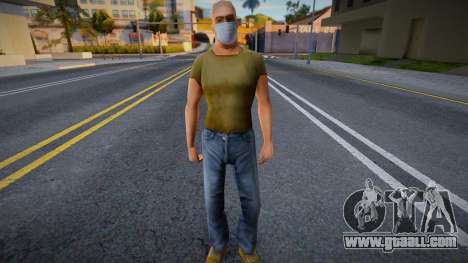 Vwmycd in protective mask for GTA San Andreas