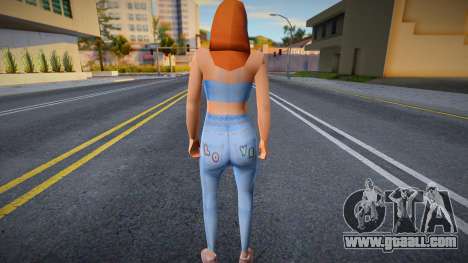 Cute Girl v6 for GTA San Andreas