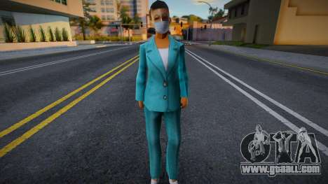 Bfybu in a protective mask for GTA San Andreas