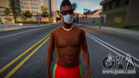Bmybe in a protective mask for GTA San Andreas