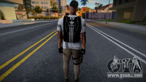 Character from GTA Online in Adidas for GTA San Andreas