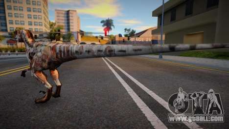 Zombieraptor for GTA San Andreas