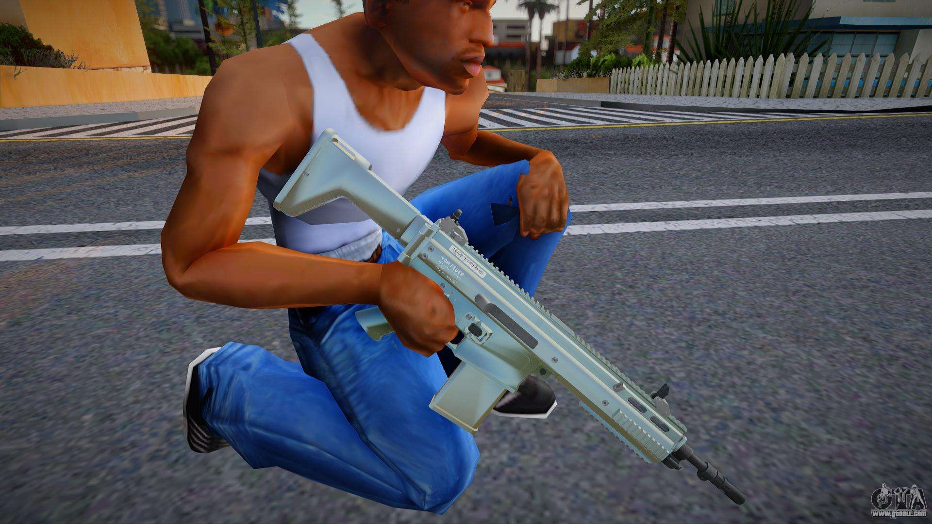 GTA V Heavy Rifle for GTA San Andreas