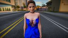 Christie Casual skin v4 for GTA San Andreas