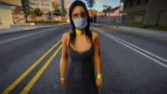 Bfyri in a protective mask for GTA San Andreas
