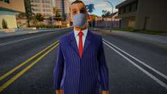 Somybu in a protective mask for GTA San Andreas