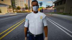 Medic in a protective mask for GTA San Andreas