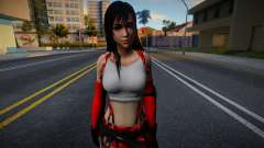 Tifa Lockhart from Final Fantasy 7 v3 for GTA San Andreas