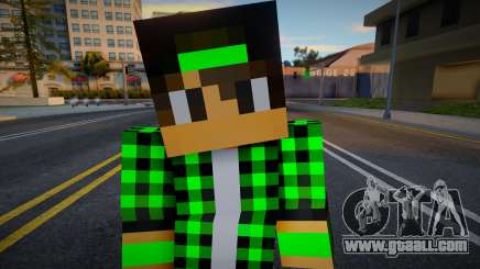Minecraft Boy Skin 24 for GTA San Andreas