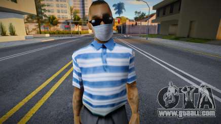 Hmyst in a protective mask for GTA San Andreas