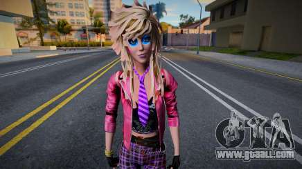 Retro Punk Girl for GTA San Andreas