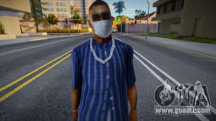 Bmycr in a protective mask for GTA San Andreas