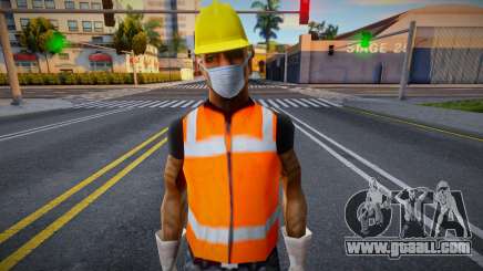 Bmycon in a protective mask for GTA San Andreas