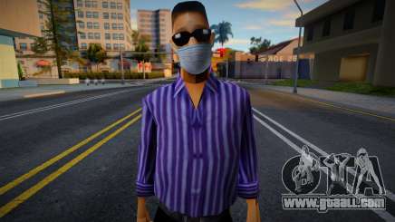 Sbmyri in a protective mask for GTA San Andreas