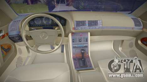 Mercedes-Benz W140 S600 Tun for GTA San Andreas
