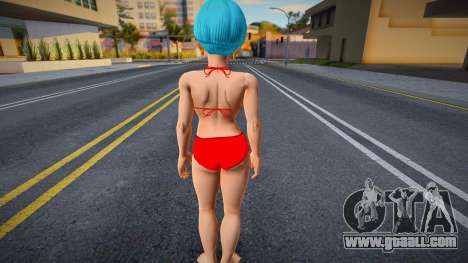 DBXV2 Bulma Bikini for GTA San Andreas