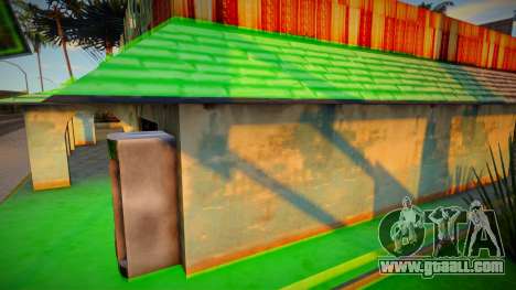 Fixed textures of the bar on Grove Street for GTA San Andreas