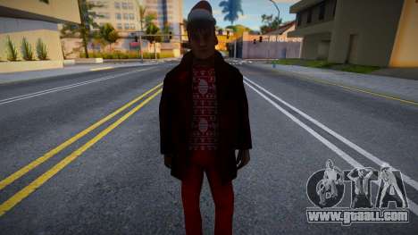 Christmas skin for GTA San Andreas