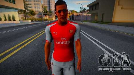 Alexis Sánchez (Arsenal Home 14-15) for GTA San Andreas