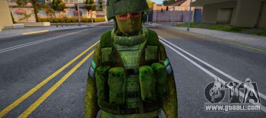 Military in uniform 2 for GTA San Andreas