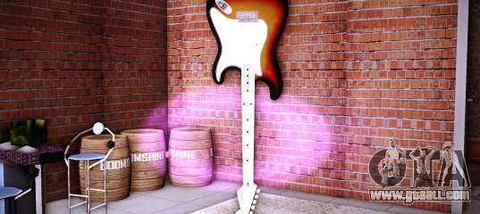 Fender Stratocaster Triple for GTA Vice City