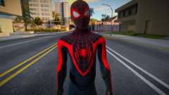 Miles Morales Classic Suit v2, Marvel Spider-Man for GTA San Andreas