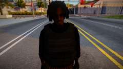 African-American in gear for GTA San Andreas