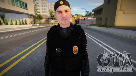 Police officer with bulletproof vest (PPS) for GTA San Andreas