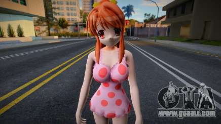 Mikuru Swinsuit for GTA San Andreas