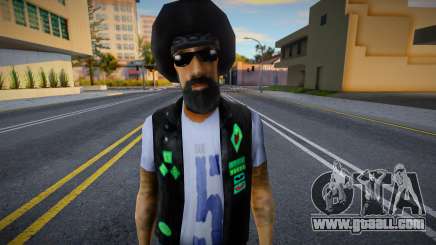 Fashionable biker skin for GTA San Andreas