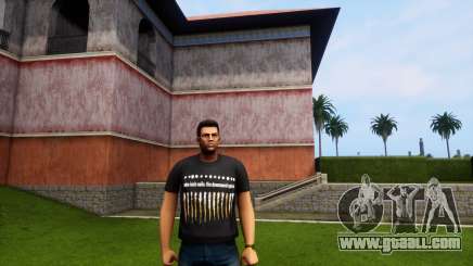 Nine inch Nails T Shirt for GTA Vice City Definitive Edition