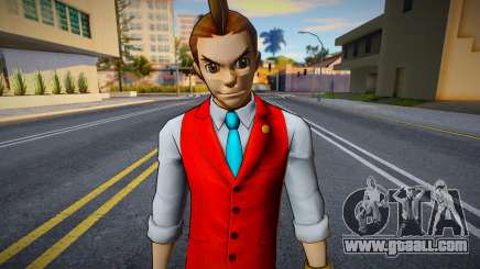 Apollo Justice from Gyakuten Saiban for GTA San Andreas