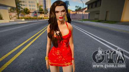 Lara Croft Summer for GTA San Andreas