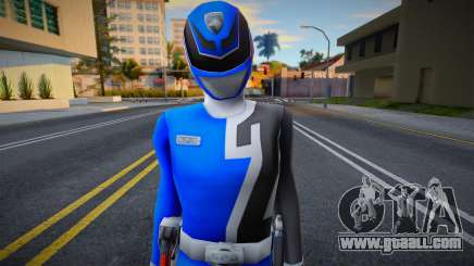 Power Ranger RPM Blue for GTA San Andreas