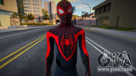 Miles Morales Classic Suit v2, Marvel Spider-Man for GTA San Andreas