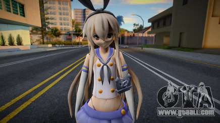 Shimakaze [Kantai Colletion] for GTA San Andreas