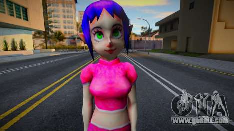 Bombchu Bowling Girl for GTA San Andreas