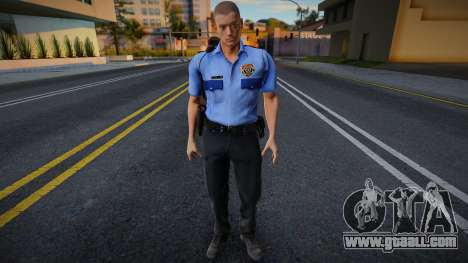 RPD Officers Skin - Resident Evil Remake v10 for GTA San Andreas