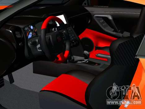 Nissan GT-R R35 AM Plates for GTA San Andreas