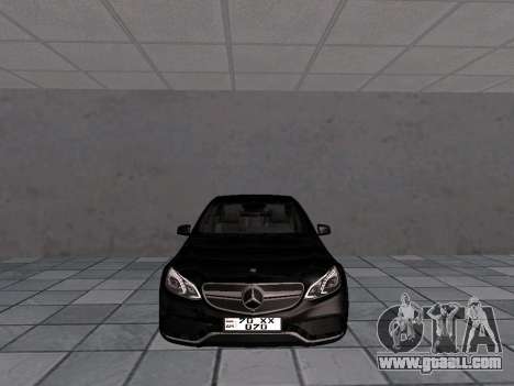 Mercedes Benz E63s AMG (W212) for GTA San Andreas