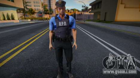 RPD Officers Skin - Resident Evil Remake v27 for GTA San Andreas