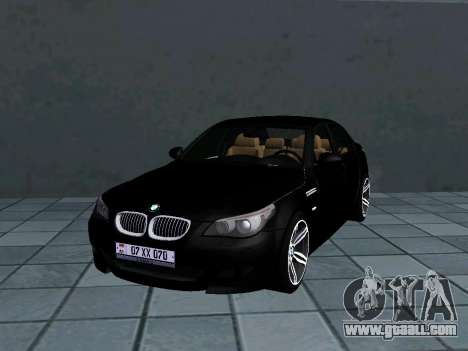BMW M5 E60 V2 for GTA San Andreas