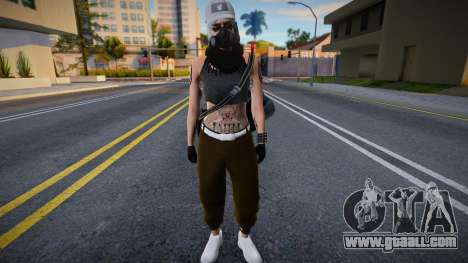 Gang Black Female for GTA San Andreas