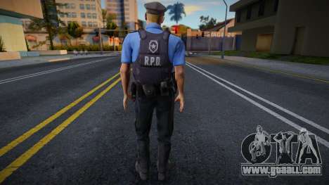 RPD Officers Skin - Resident Evil Remake v26 for GTA San Andreas