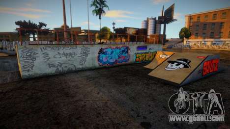 Skate Park Remastered (Iron Version) for GTA San Andreas