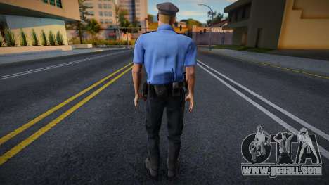 RPD Officers Skin - Resident Evil Remake v11 for GTA San Andreas