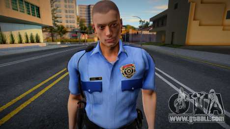 RPD Officers Skin - Resident Evil Remake v10 for GTA San Andreas