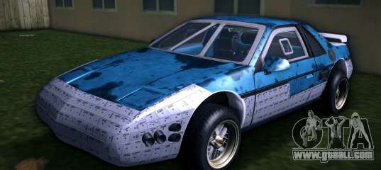 Pontiac Fiero FnF9 Rocket Edition for GTA Vice City